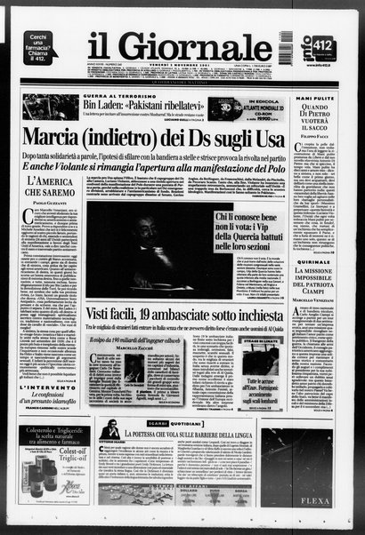 Il giornale : quotidiano del mattino